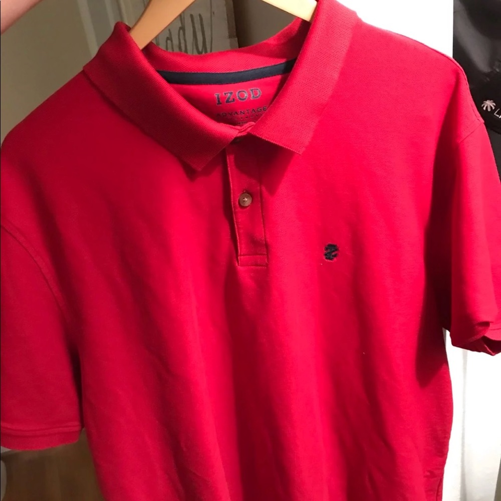 IZOD Men’s Polo XXL Advantage Stretch Material